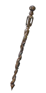 Warlock's Primitive Staff of Wasting