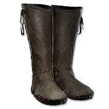 Runner's Rawhide Boots of the Newt